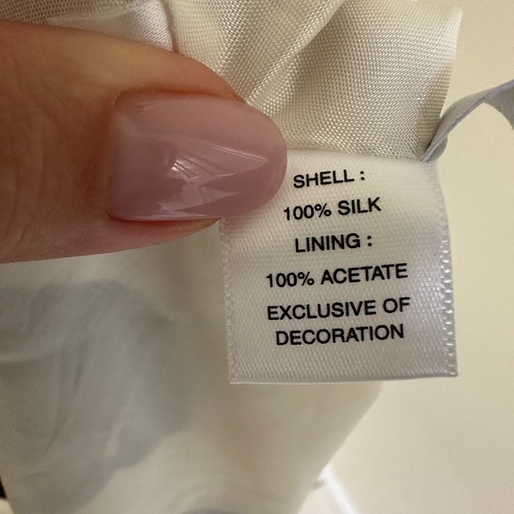 Ann Taylor 100% Silk Dress - Size 6P - Picture 7 of 8